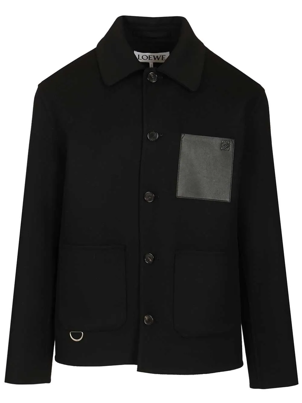 Wool And Cashmere Workwear Jacket Jackets Black sold by Wanan Luxury