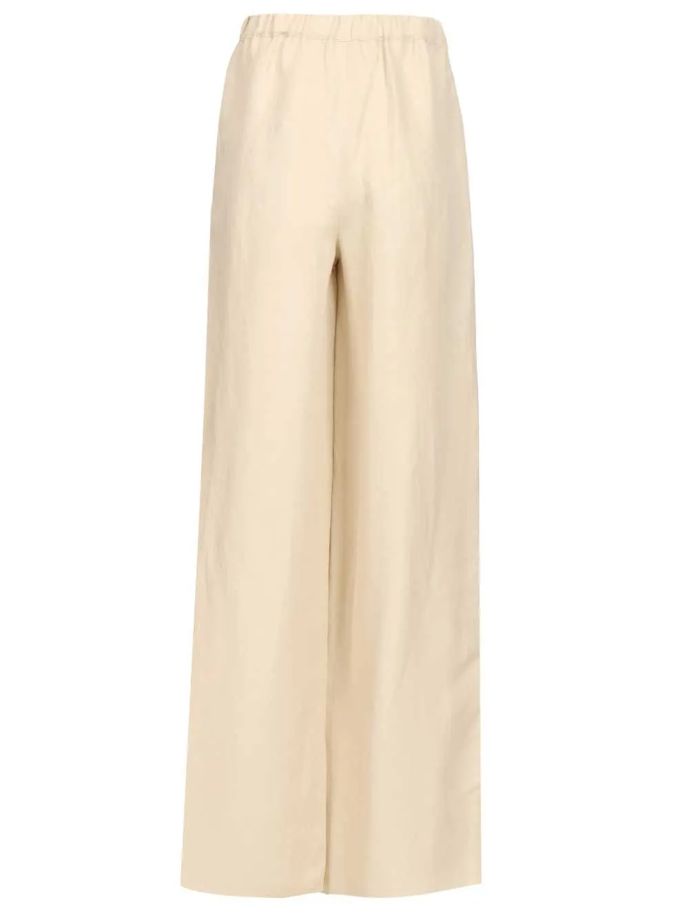 Linen And Silk Trousers Beige sold by Wanan Luxury product image thumbnail 2