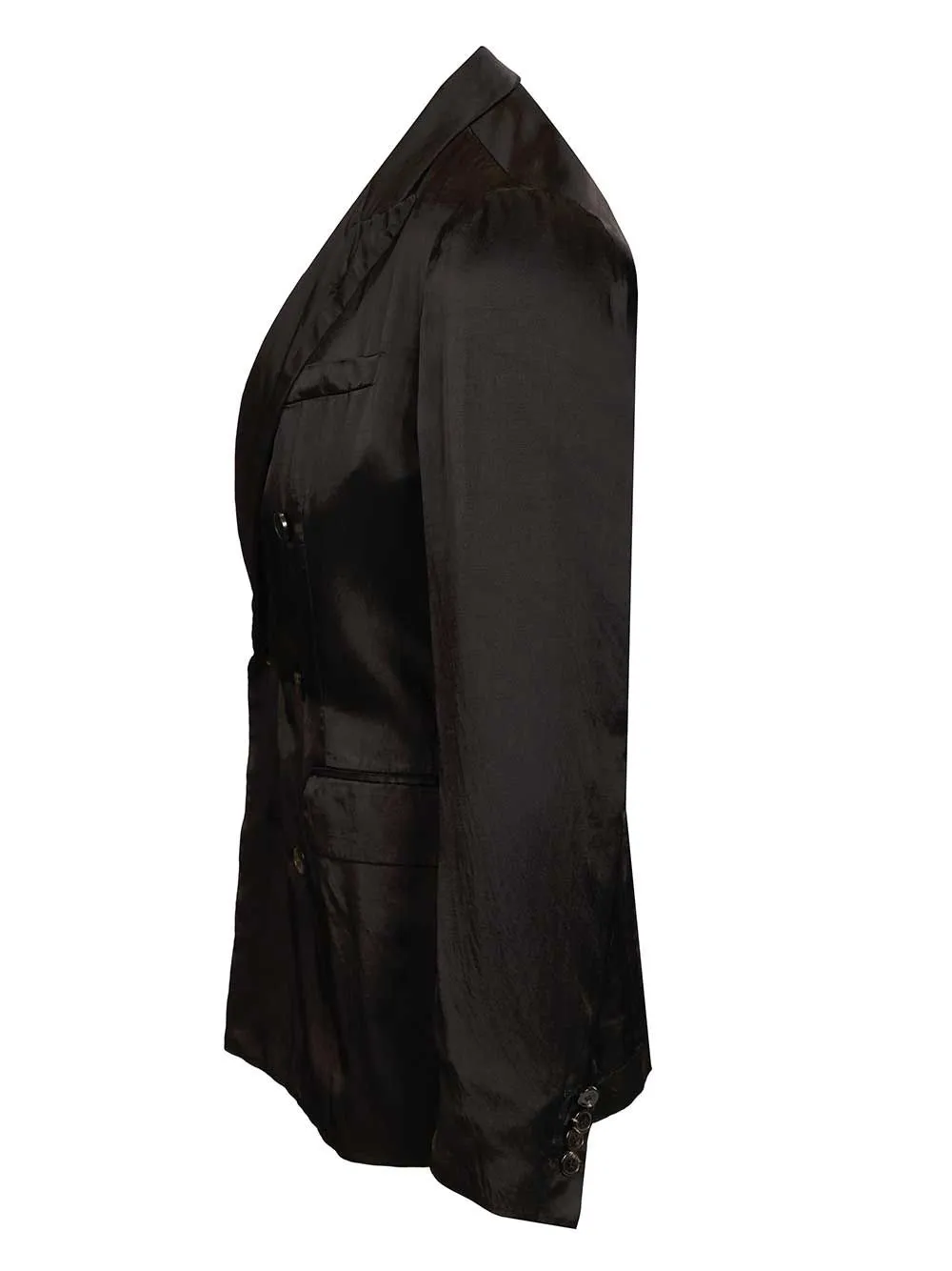Double-Breasted Jacket Jackets Black sold by Wanan Luxury product image thumbnail 3
