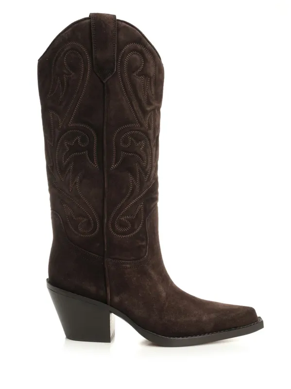 Dakota Boots Brown made by Paris Texas