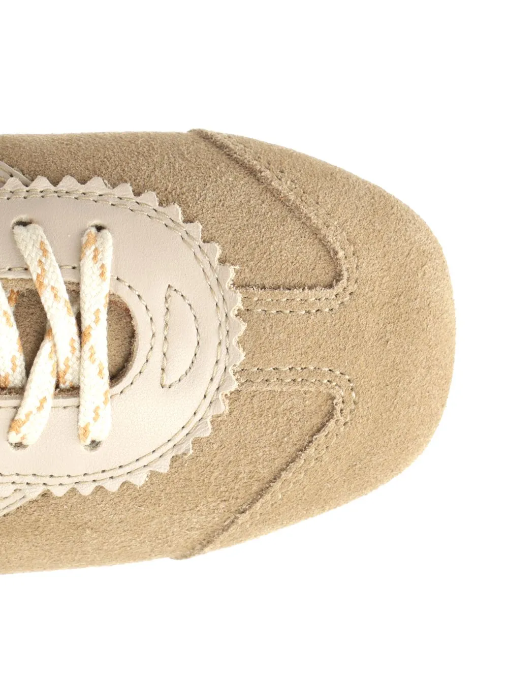 Leather And Suede Sneakers Beige sold by Wanan Luxury product image thumbnail 4