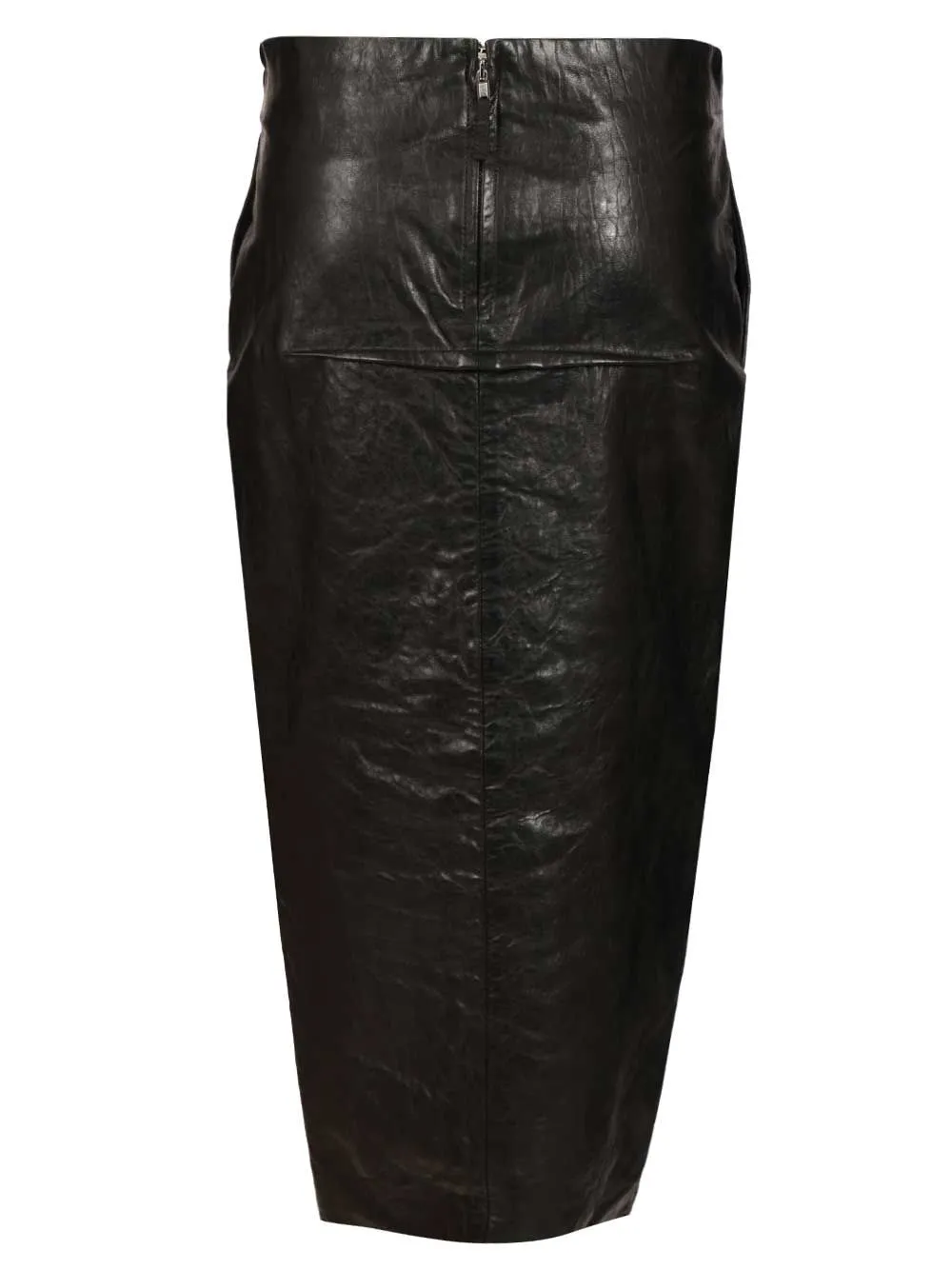 Leather Long Skirt Black sold by Wanan Luxury product image thumbnail 2