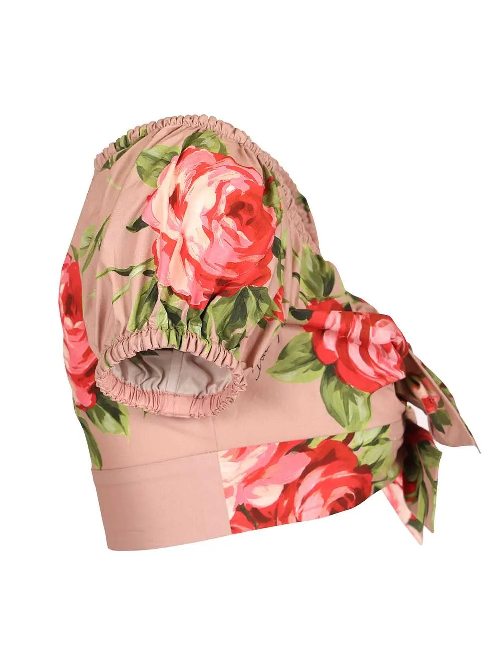 Rose Bouquet Print Top Tops Rose sold by Wanan Luxury product image thumbnail 3