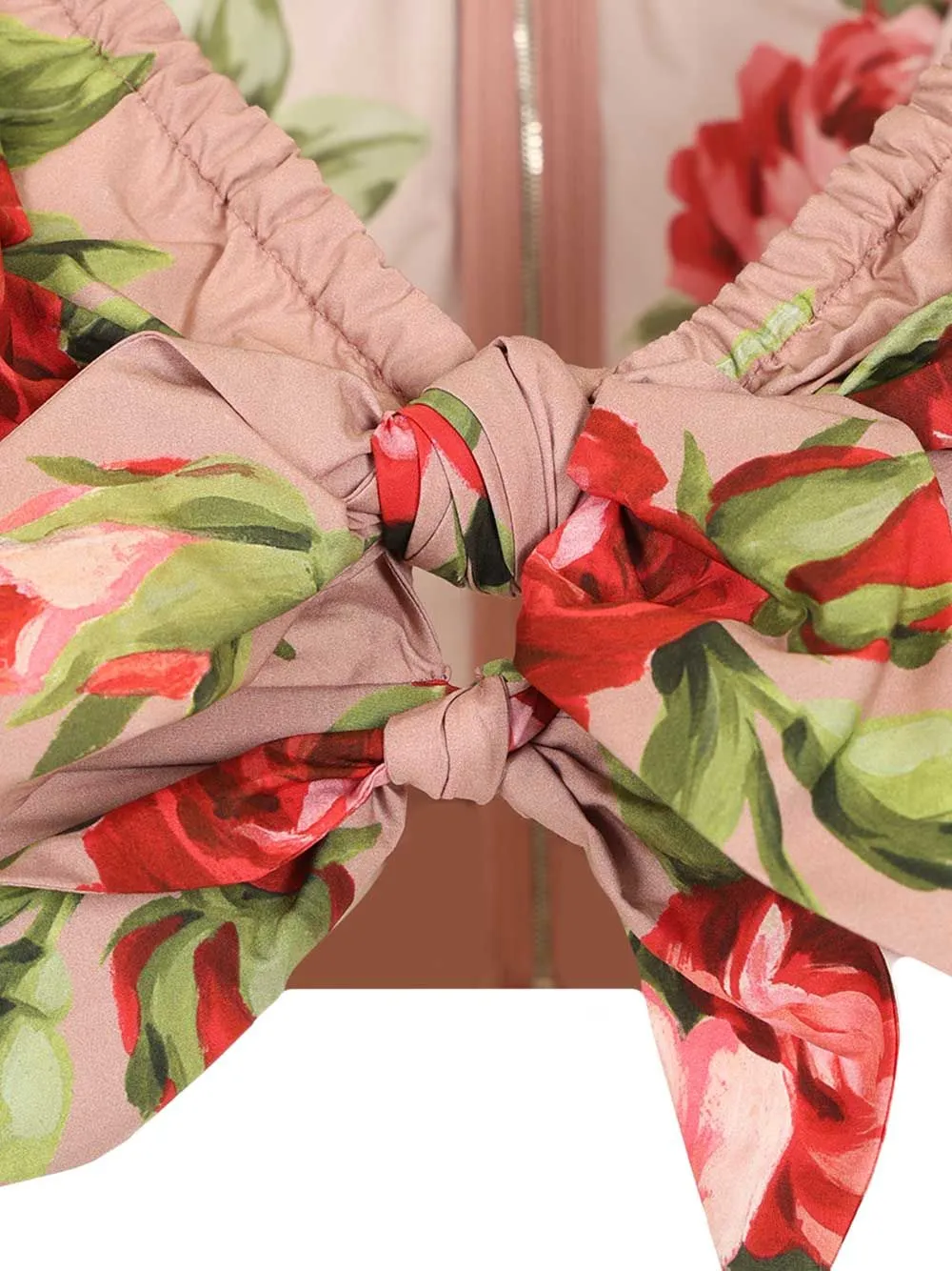 Rose Bouquet Print Top Tops Rose sold by Wanan Luxury product image thumbnail 4