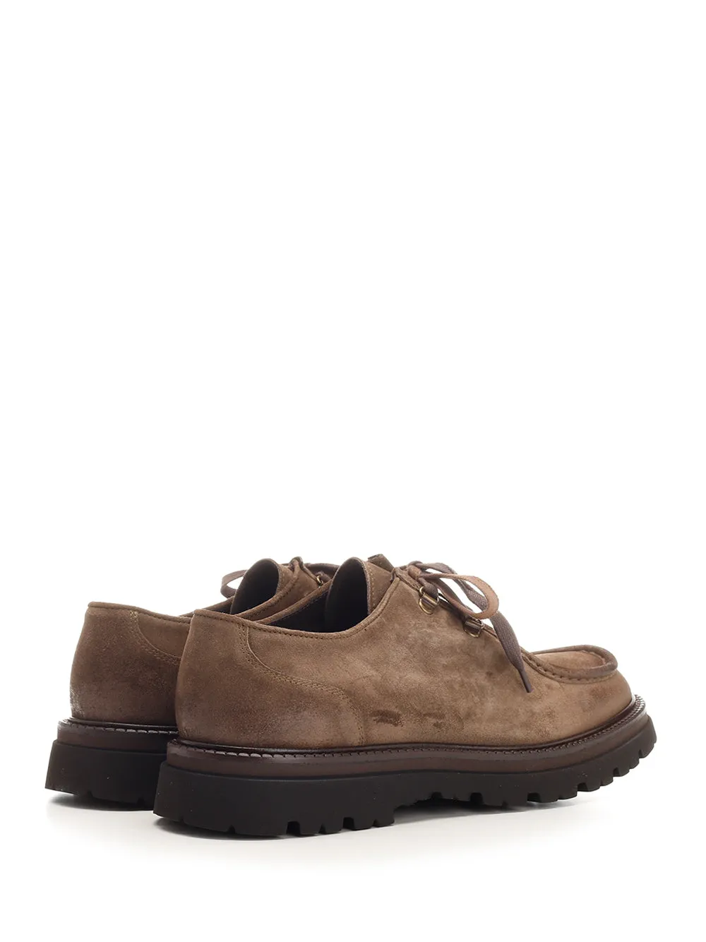 Suede Tank Paraboot Lace-Up Shoes Brown sold by Wanan Luxury product image thumbnail 3