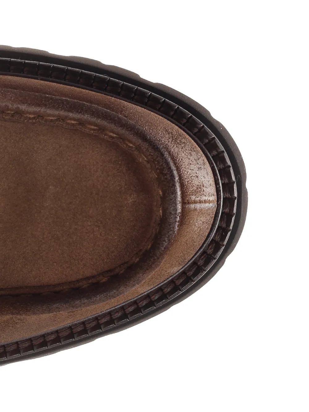 Suede Tank Paraboot Lace-Up Shoes Brown sold by Wanan Luxury product image thumbnail 4