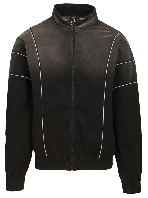 Offline Gd Gab Tracktop Black Jackets Black sold by Wanan Luxury