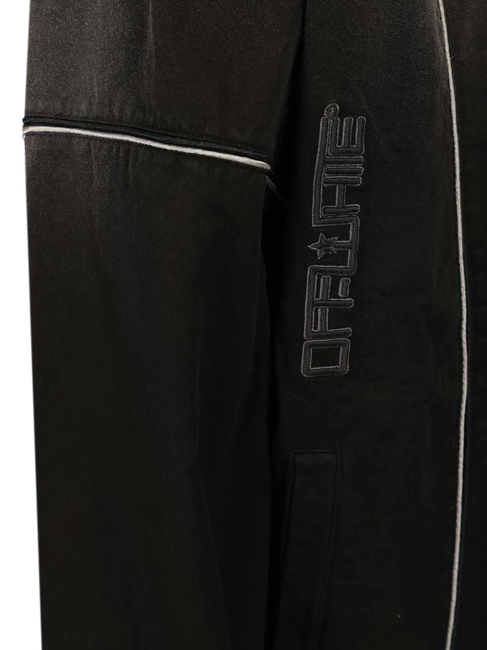 Offline Gd Gab Tracktop Black Jackets Black sold by Wanan Luxury product image thumbnail 5