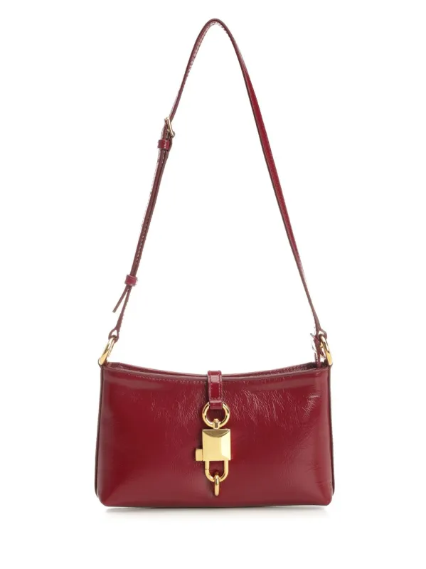 Lock Shoulder Bag Shoulder Bags Bordeaux made by Dolce & Gabanna
