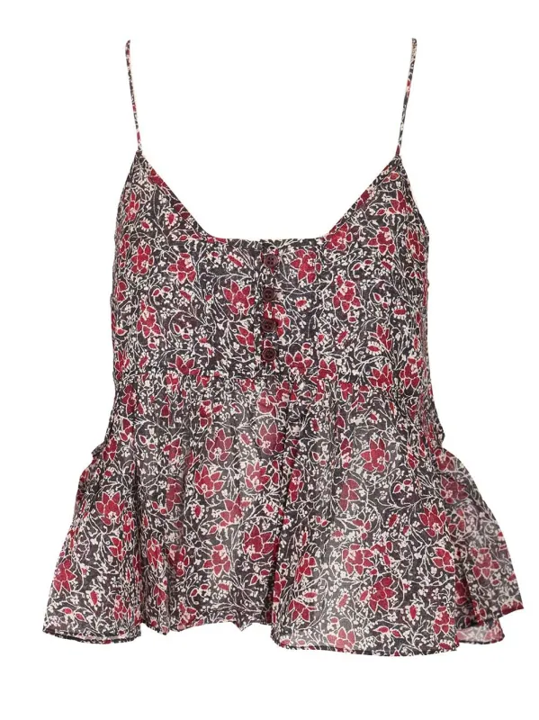 Lirhetta Top Tops Violet made by Wanan Luxury