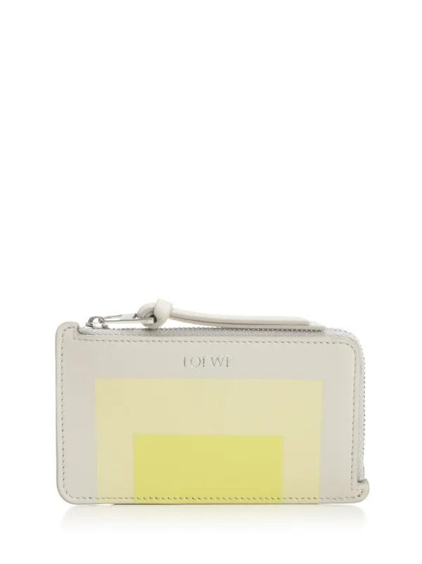 Card Holder With Coin Purse Small Leather Goods White sold by Wanan Luxury