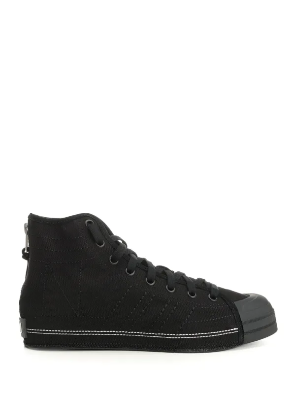 Y-3-N Nizza Hi Sneakers Black made by Wanan Luxury