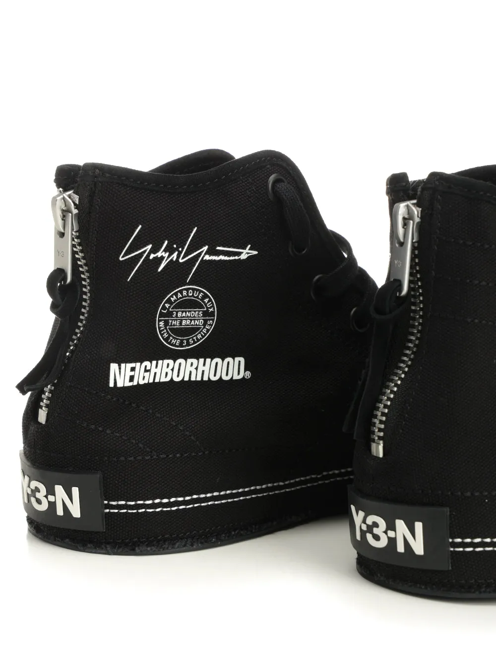 Y-3-N Nizza Hi Sneakers Black sold by Wanan Luxury product image thumbnail 5