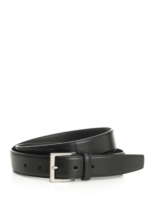 Vadim Belts Black made by Yves Saint Laurent