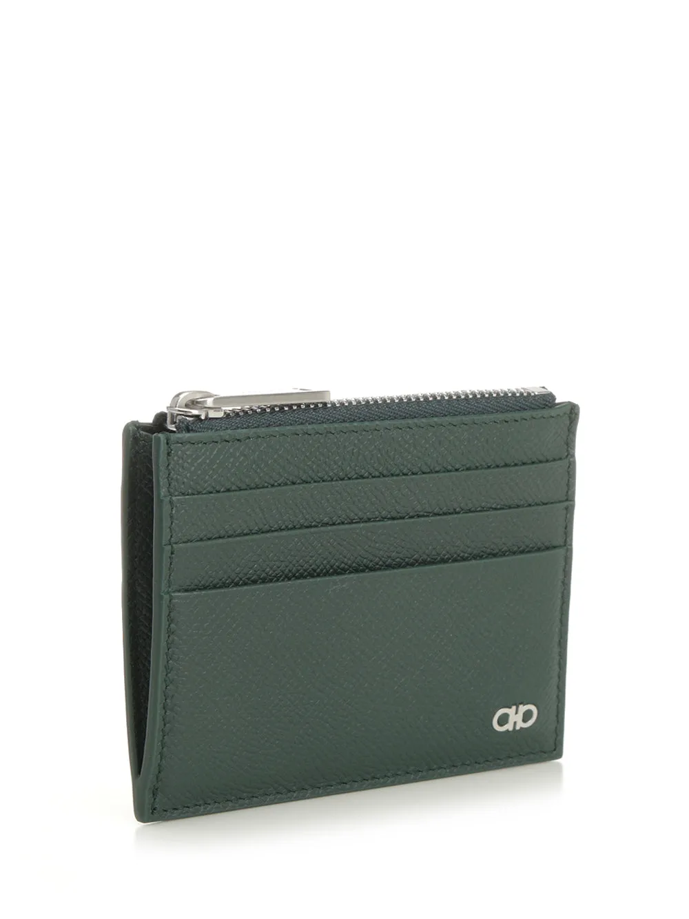 Card Holder With Zip Wallets Green sold by Wanan Luxury product image thumbnail 2