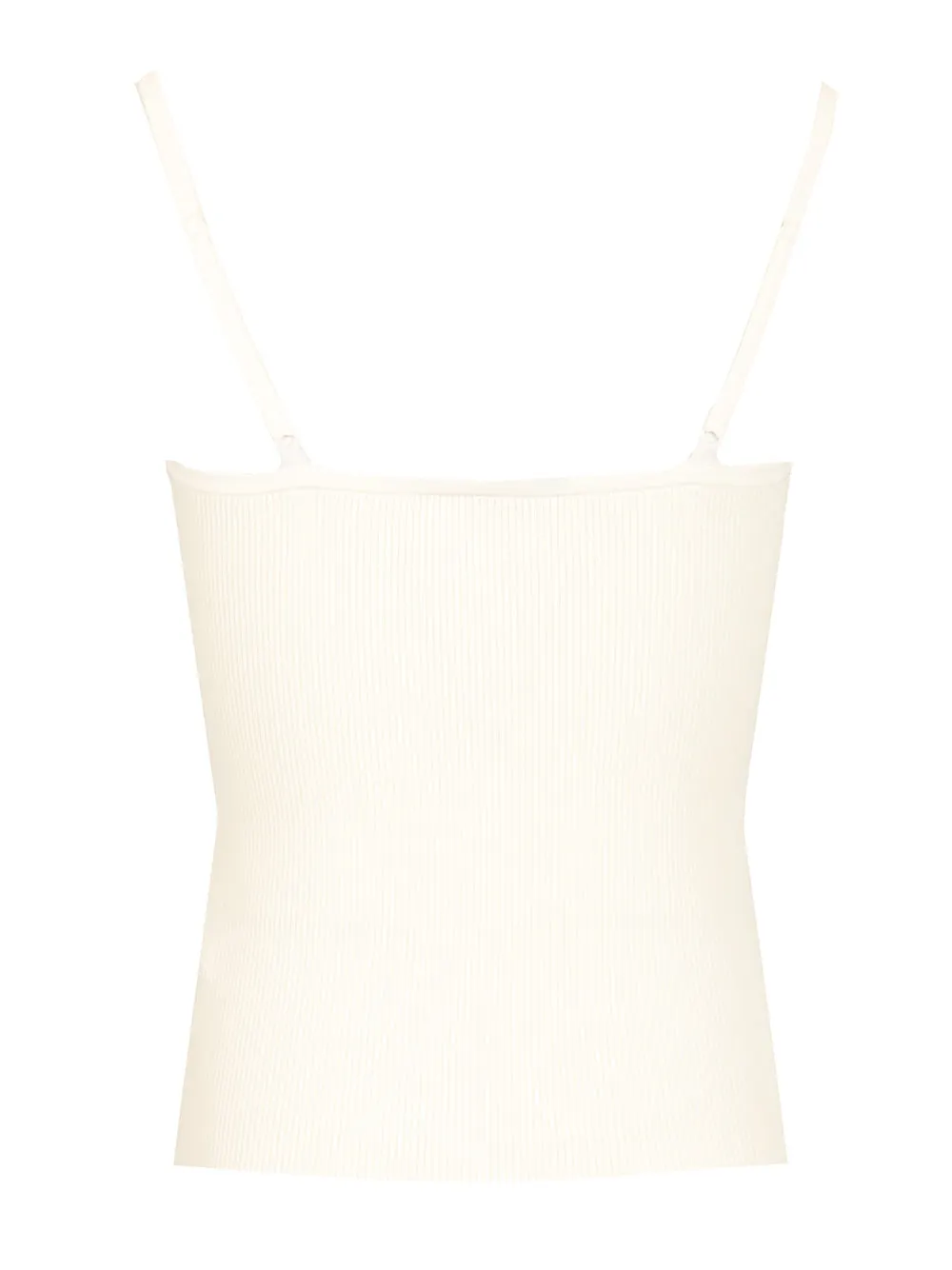 Lace Rib Knit Top Tops White sold by Wanan Luxury product image thumbnail 2