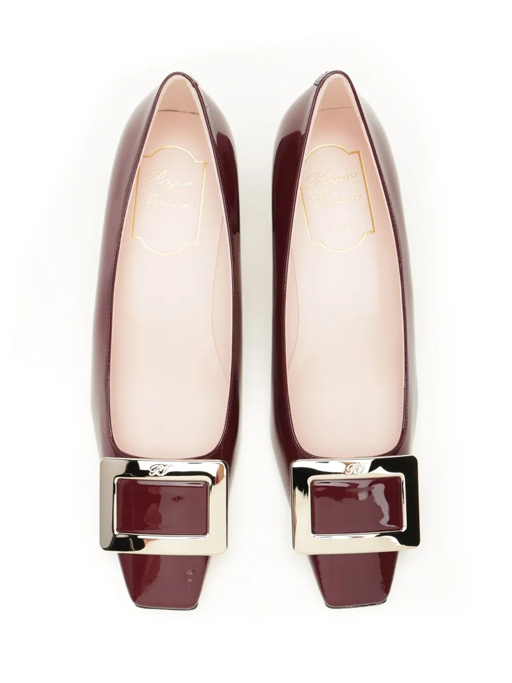 Belle Vivier Pumps Bordeaux sold by Wanan Luxury product image thumbnail 5