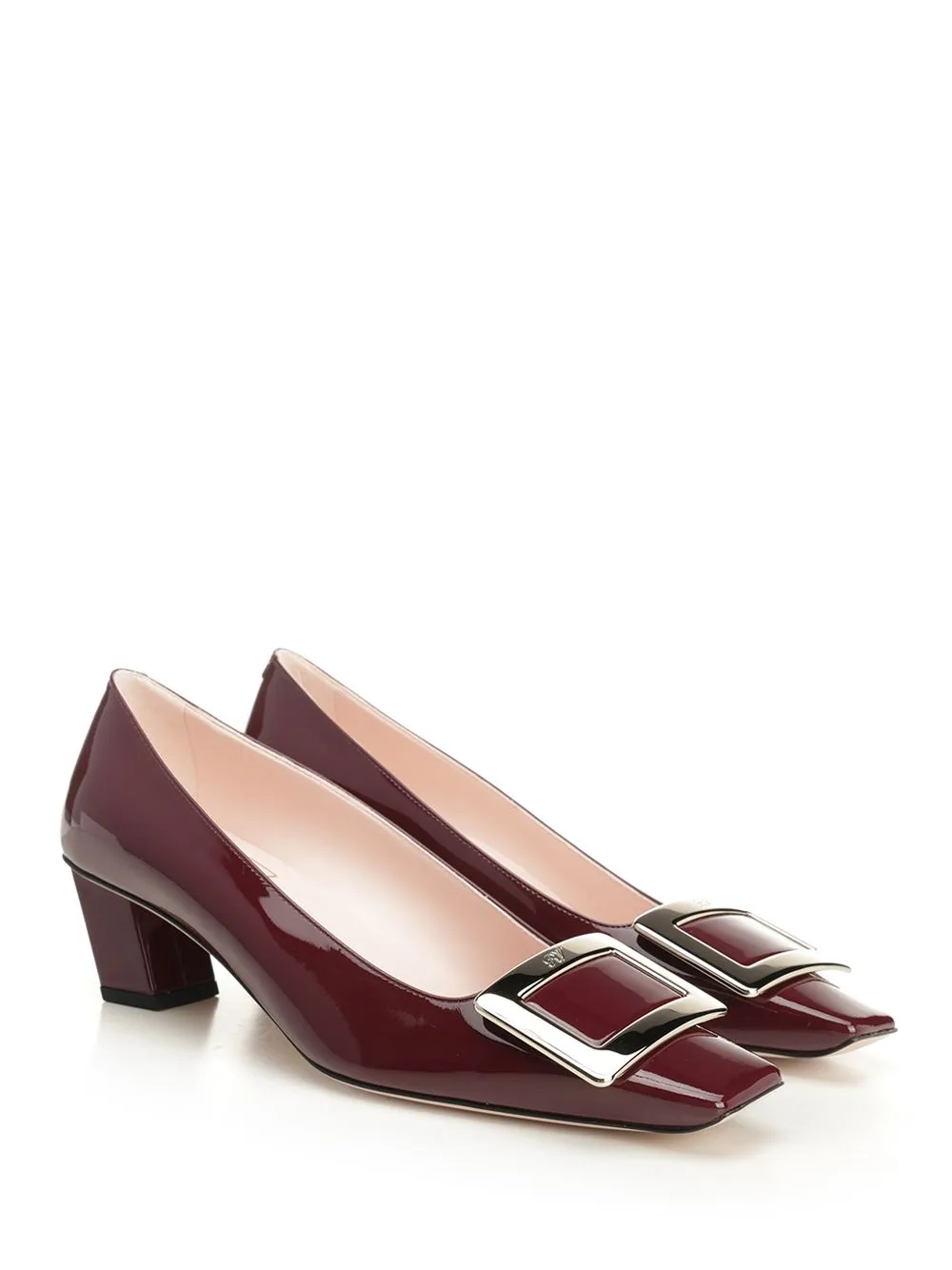 Belle Vivier Pumps Bordeaux sold by Wanan Luxury product image thumbnail 2