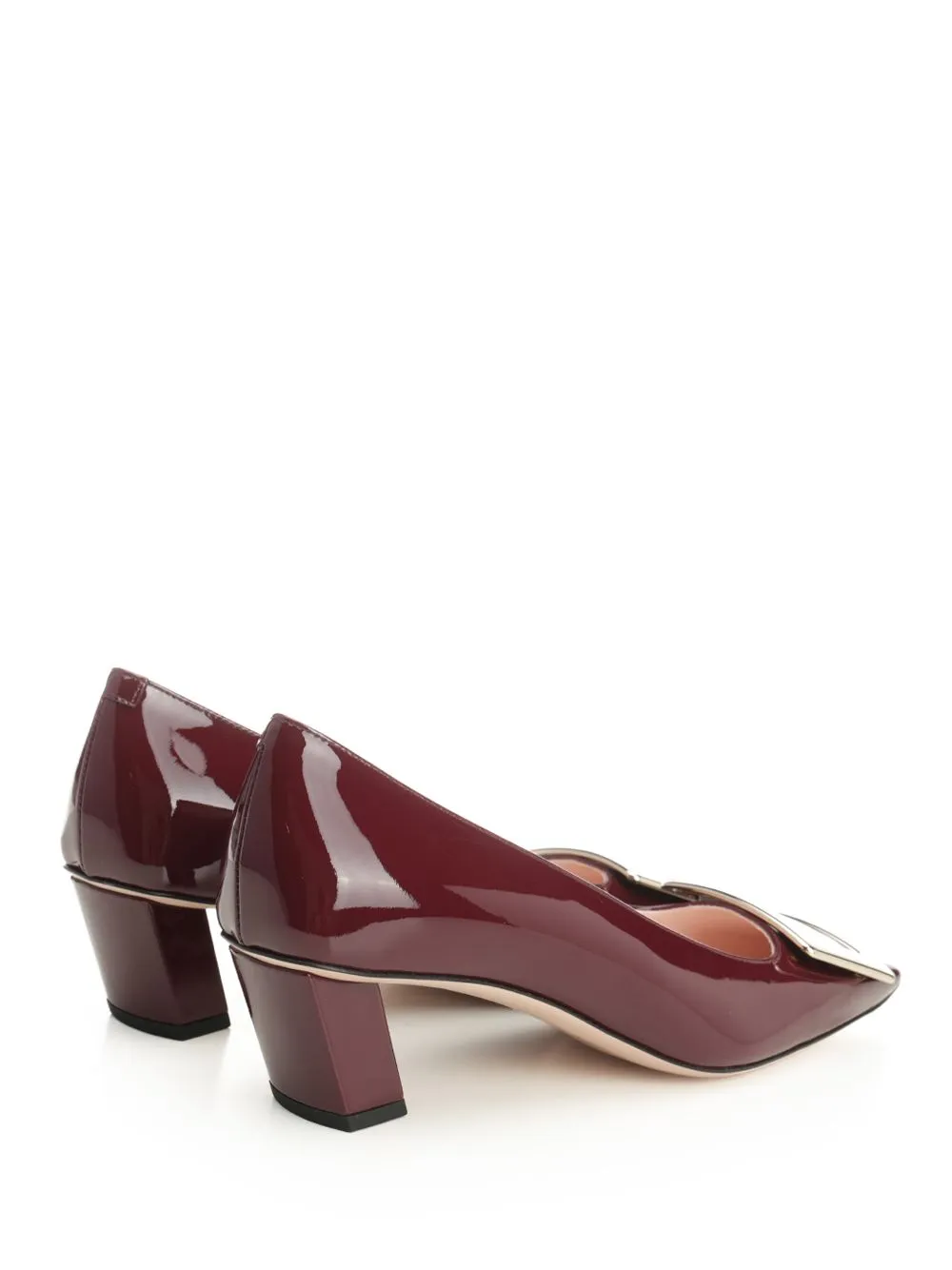 Belle Vivier Pumps Bordeaux sold by Wanan Luxury product image thumbnail 3