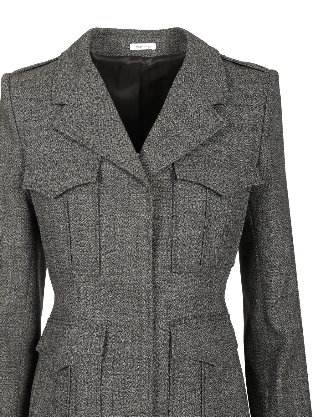 Uniform-Style Jacket Jackets Grey sold by Wanan Luxury product image thumbnail 4