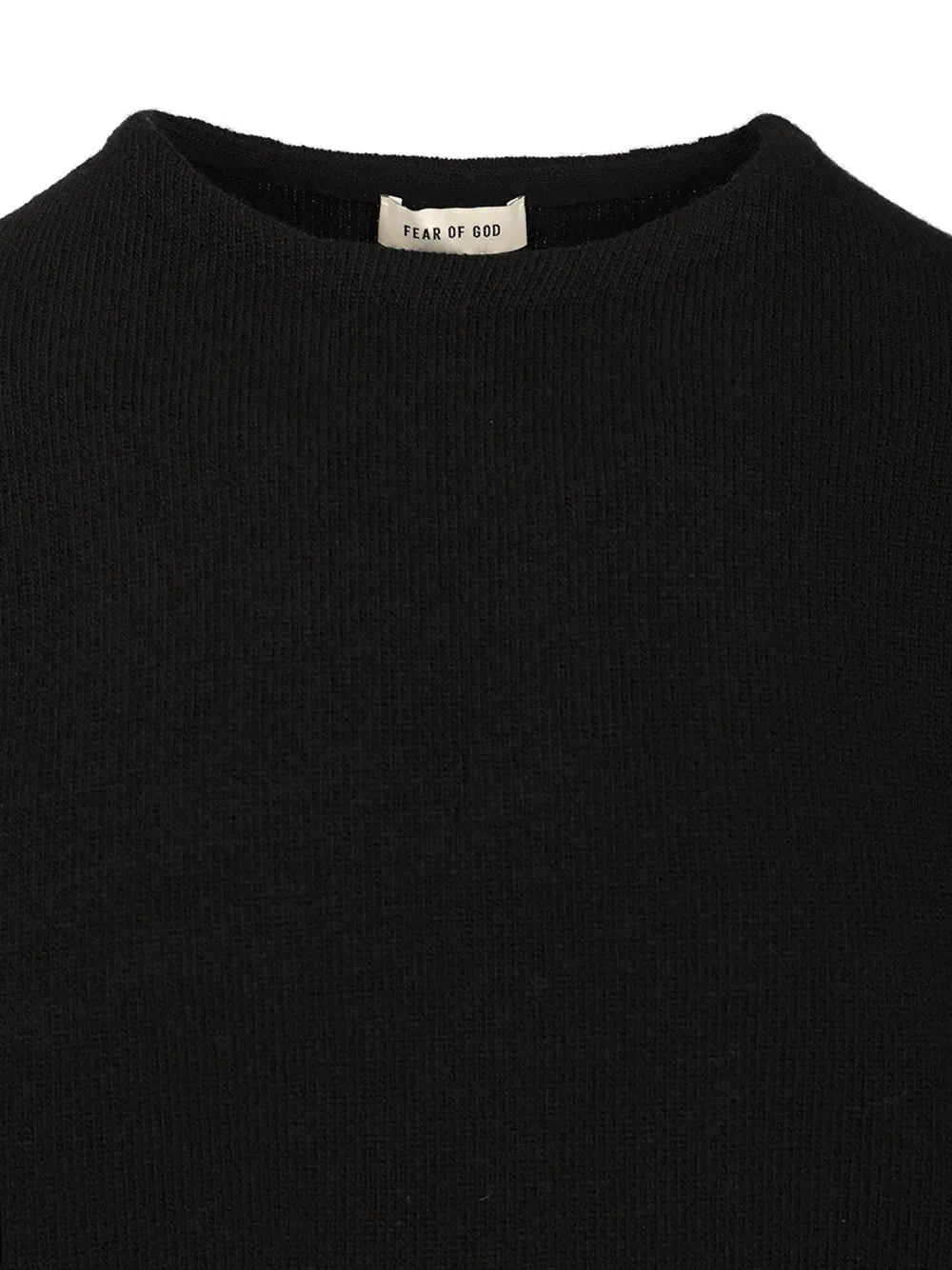 Knit Crewneck Sweater Knitwear Black sold by Wanan Luxury product image thumbnail 3