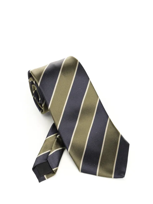 Wide Tie Ties And Bow Ties Blue made by Yves Saint Laurent
