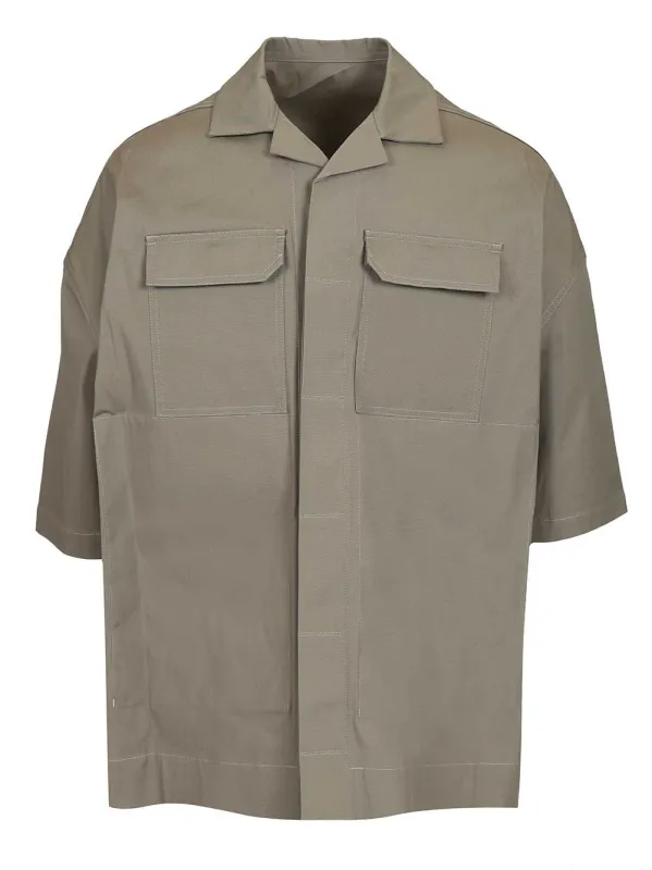 Magnum Tommy Shirt Shirts Green made by Rick Owens