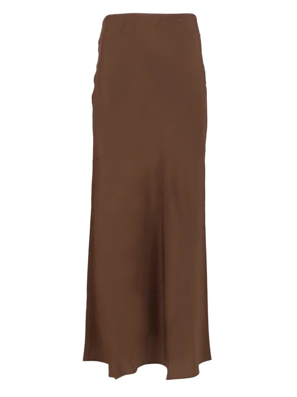 Bias Cut Skirt Skirts Brown made by Matteau