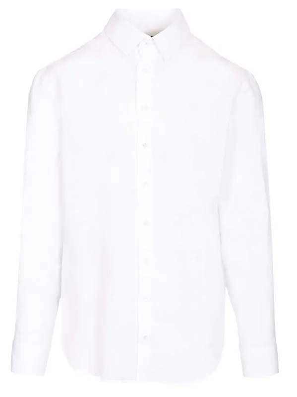 Classic Linen Shirt Shirts White sold by Wanan Luxury