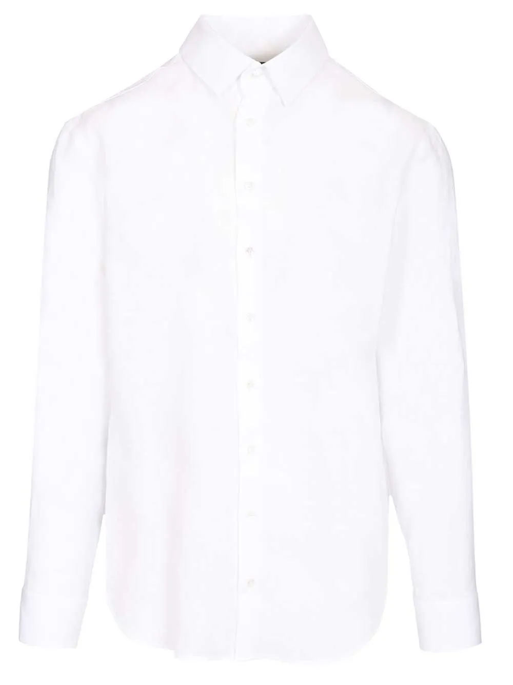 Classic Linen Shirt White sold by Wanan Luxury