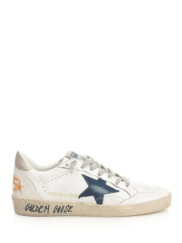 Ball Star Sneakers White made by Golden Goose