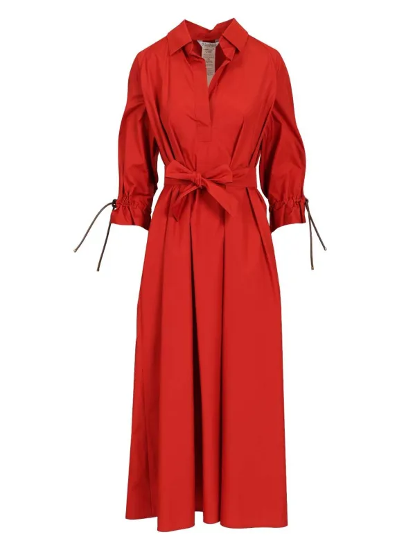 Oversized Dress Dresses Red made by Wanan Luxury