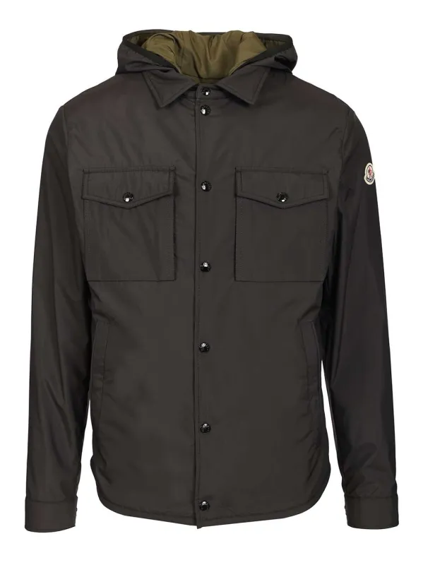 Chirano Shirt Jacket Jackets Black sold by Wanan Luxury