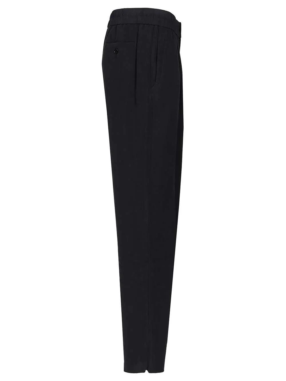 With Elastic Waist Trousers Blue sold by Wanan Luxury product image thumbnail 3