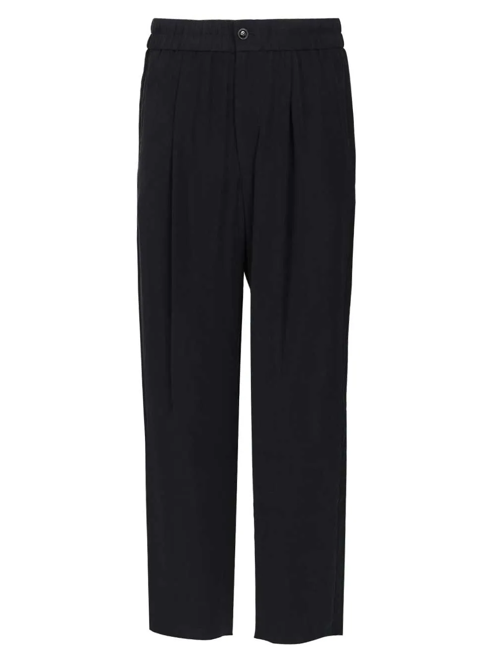 With Elastic Waist Trousers Blue sold by Wanan Luxury
