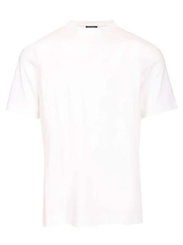 Cotton T-Shirt White made by Ermenegildo Zegna