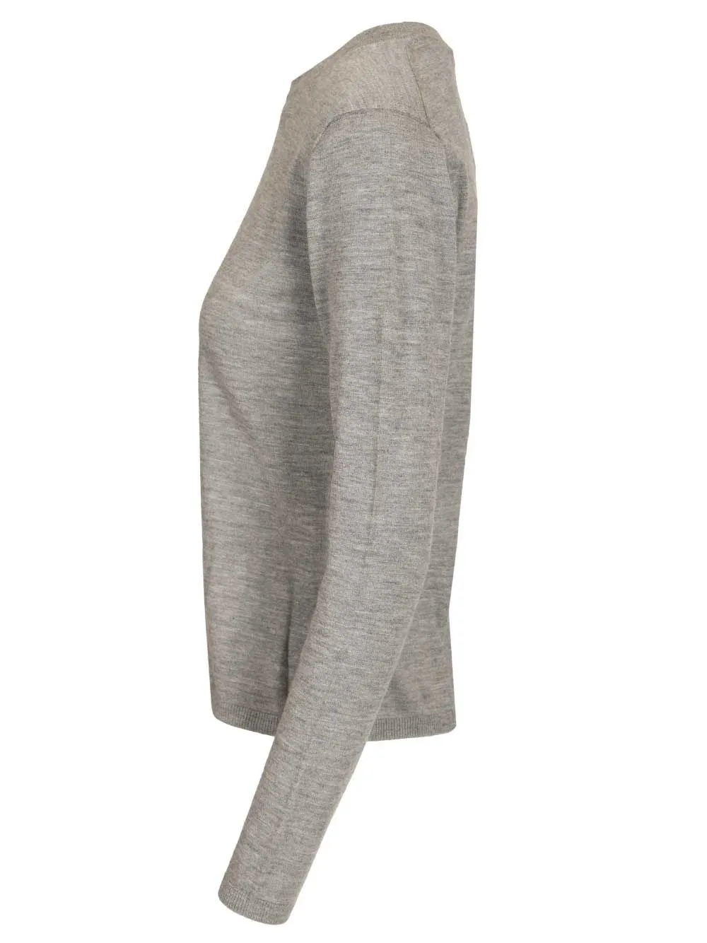 Cashmere Crew Neck Sweater Knitwear Grey sold by Wanan Luxury product image thumbnail 3