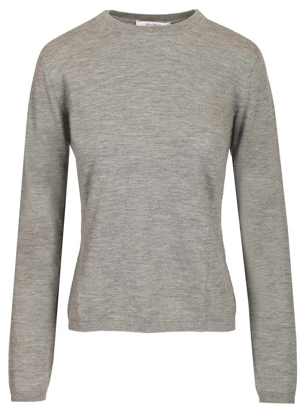 Cashmere Crew Neck Sweater Knitwear Grey sold by Wanan Luxury