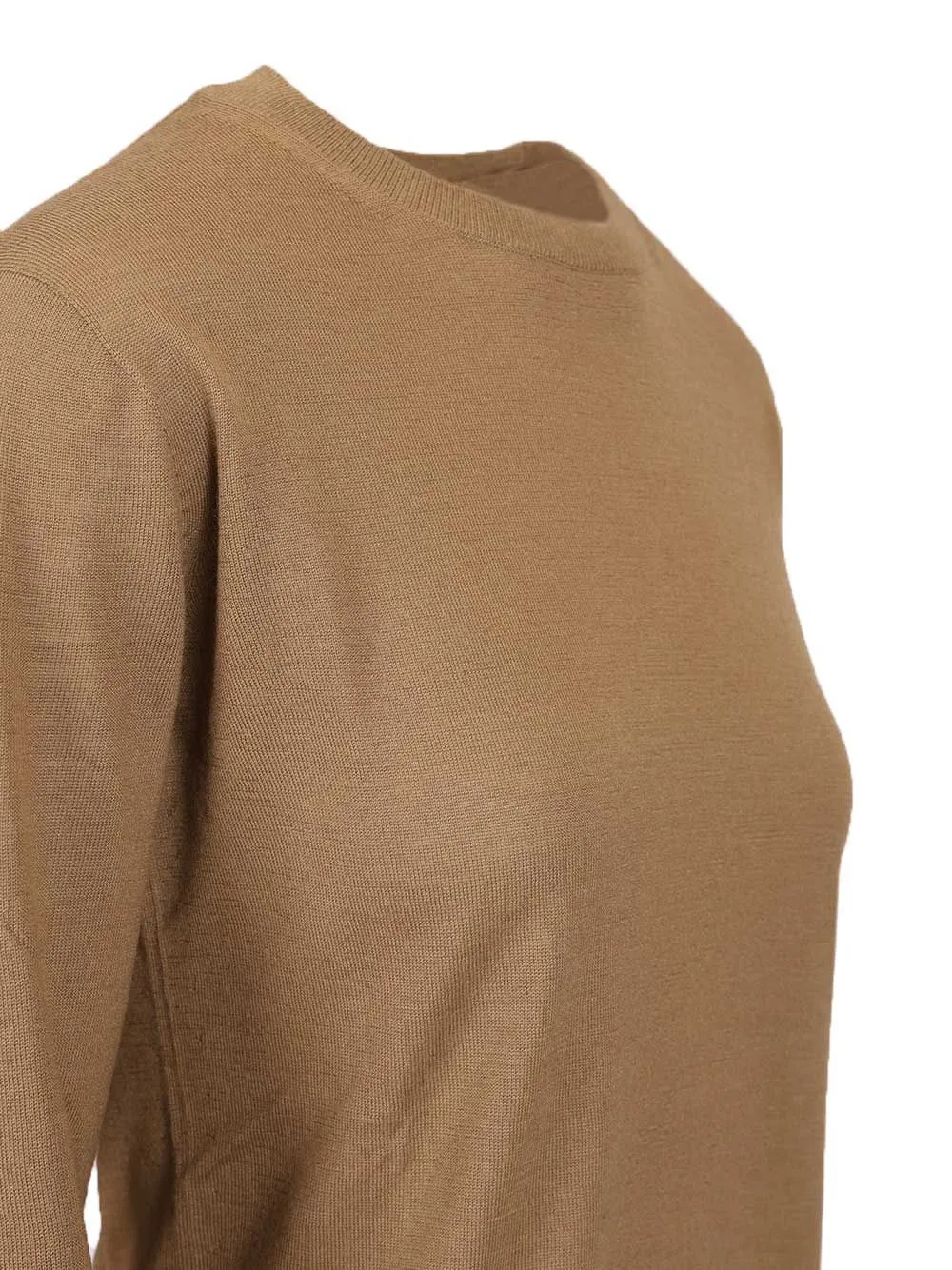 Cashmere Crew Neck Sweater Knitwear Brown sold by Wanan Luxury product image thumbnail 4