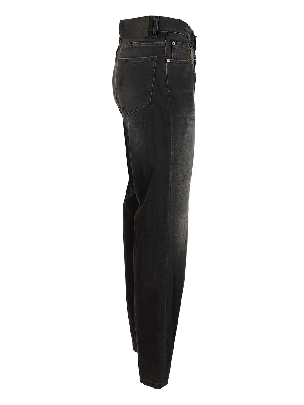 Straight-Leg Jeans Black sold by Wanan Luxury product image thumbnail 3