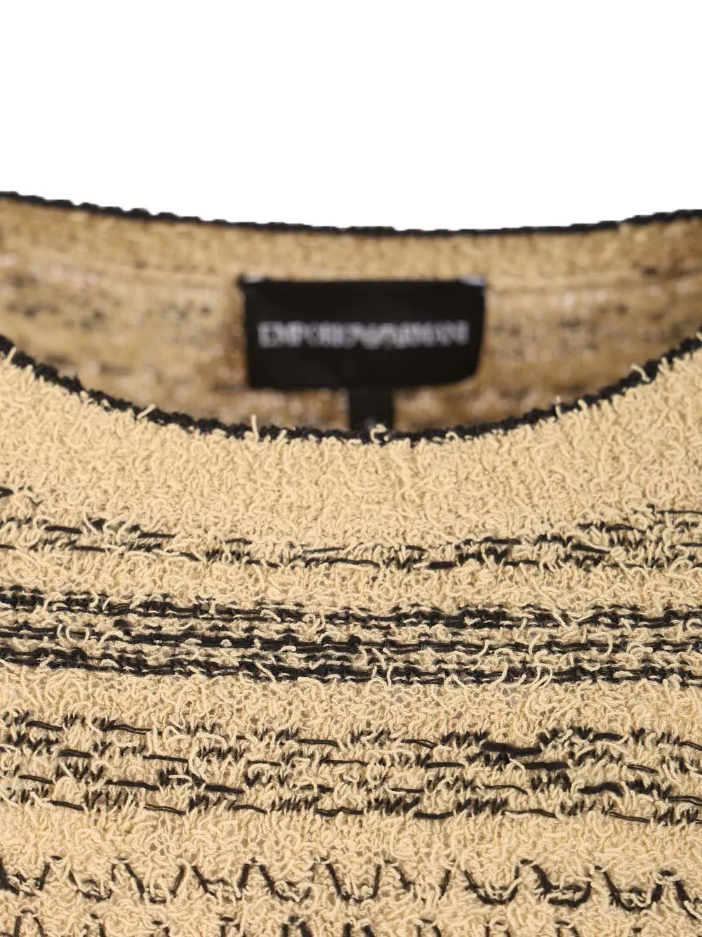 Triped Crewneck Cotton-Blend Jumper Knitwear Multicolor sold by Wanan Luxury product image thumbnail 4
