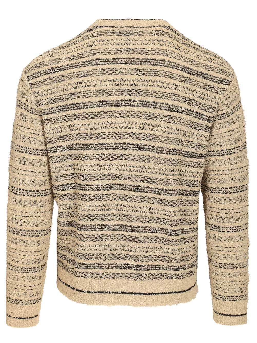 Triped Crewneck Cotton-Blend Jumper Knitwear Multicolor sold by Wanan Luxury product image thumbnail 2