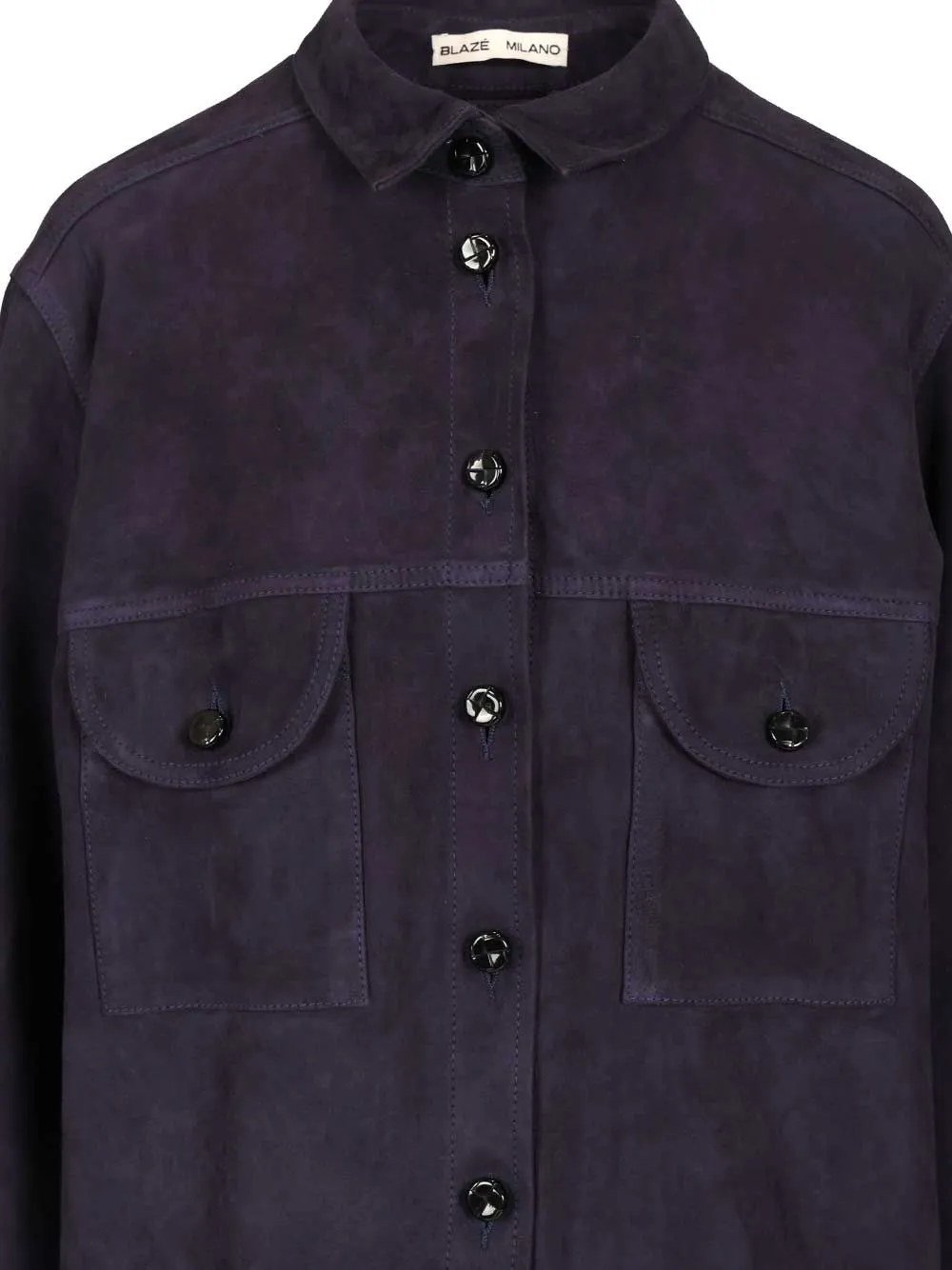 Viva Berber Suede Shirt Shirts Blue sold by Wanan Luxury product image thumbnail 3