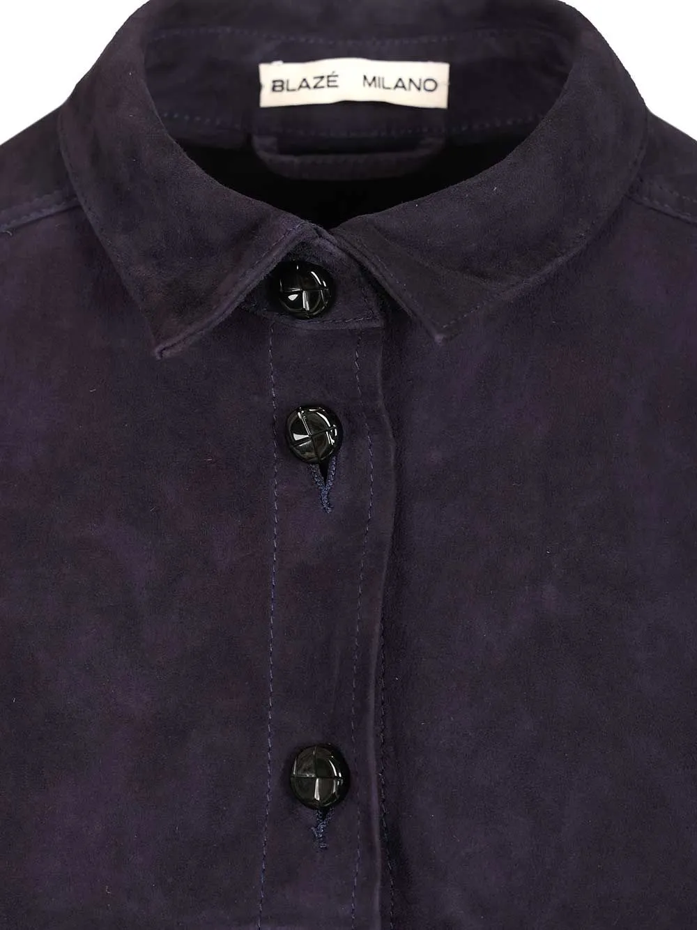 Viva Berber Suede Shirt Shirts Blue sold by Wanan Luxury product image thumbnail 4