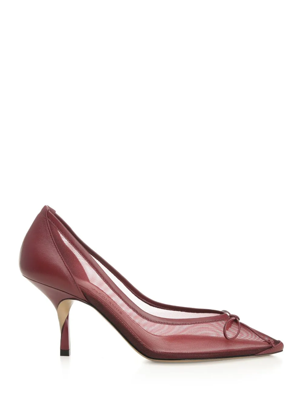 DéColleté Tourni Pumps Bordeaux sold by Wanan Luxury