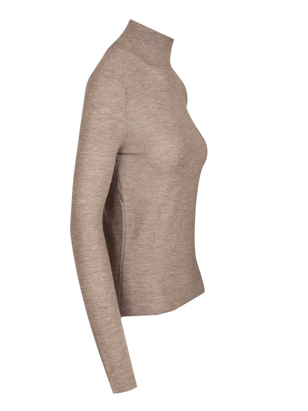 Lory Cashmere Turtleneck Knitwear Brown sold by Wanan Luxury product image thumbnail 3