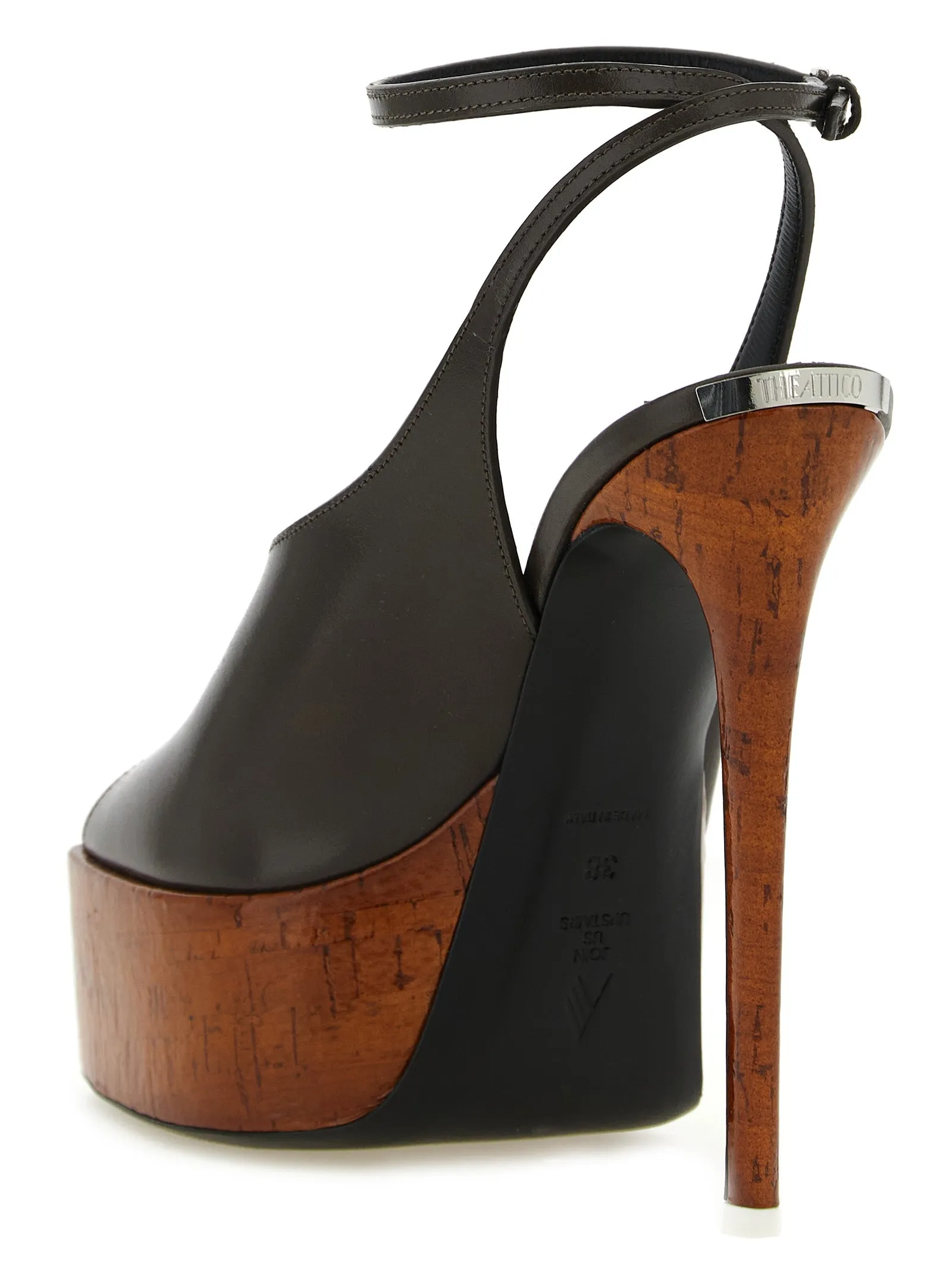 Ornella Sandals Green sold by Wanan Luxury product image thumbnail 3