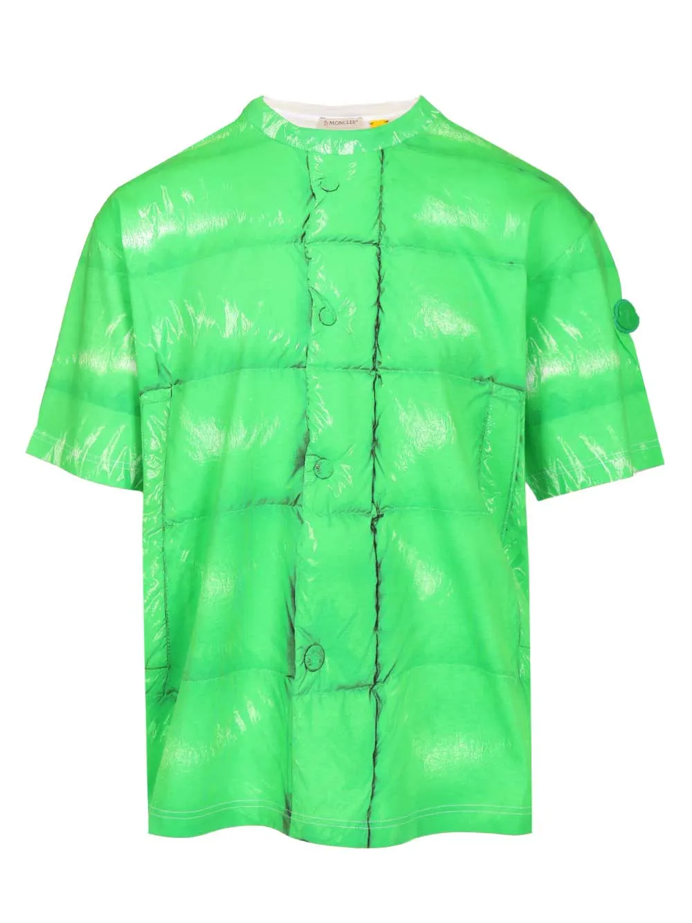 Moncler X A$Ap Rocky Cotton T-Shirt Green sold by Wanan Luxury
