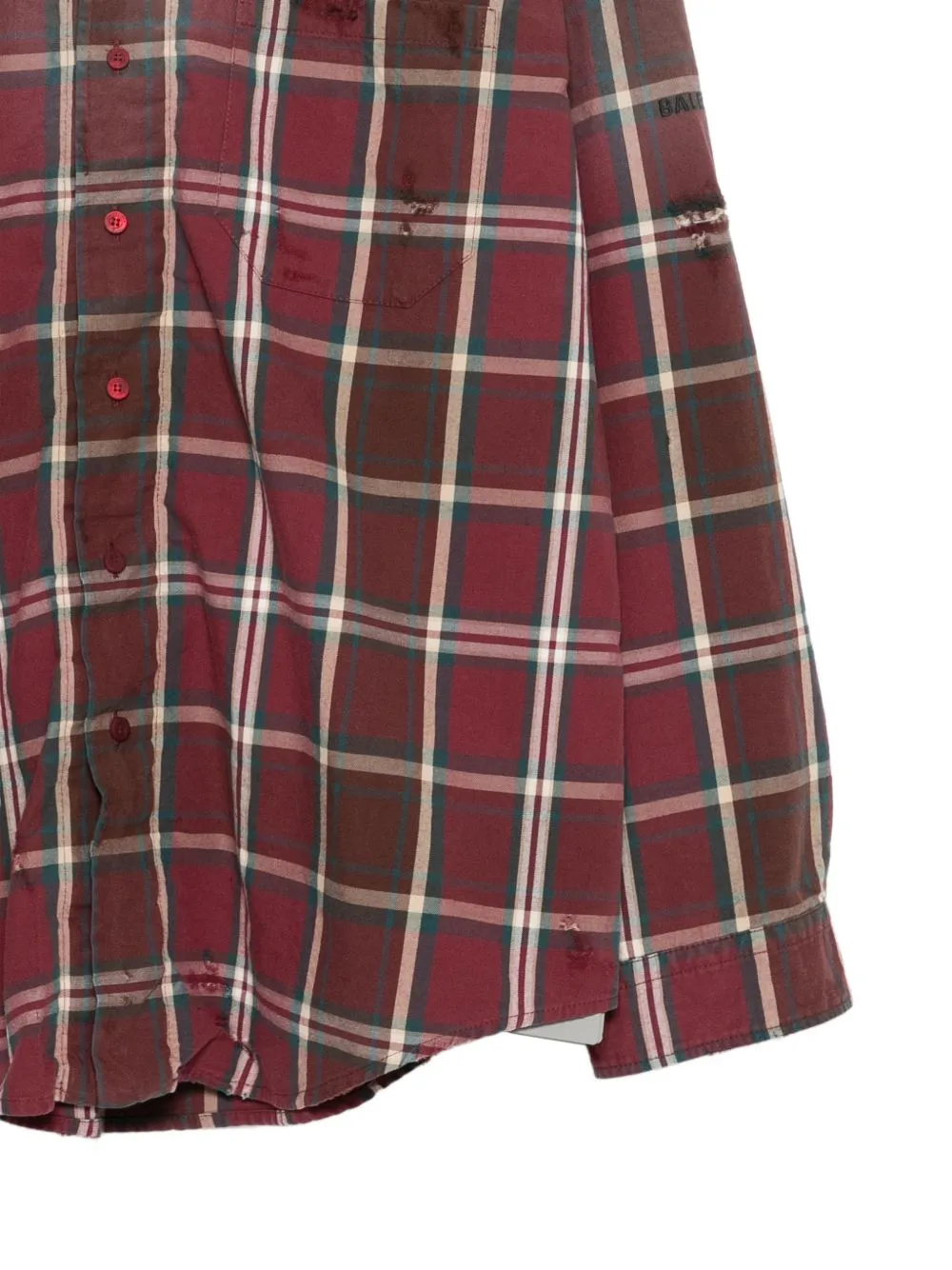 Checked Flannel Shirt sold by Wanan Luxury product image thumbnail 2