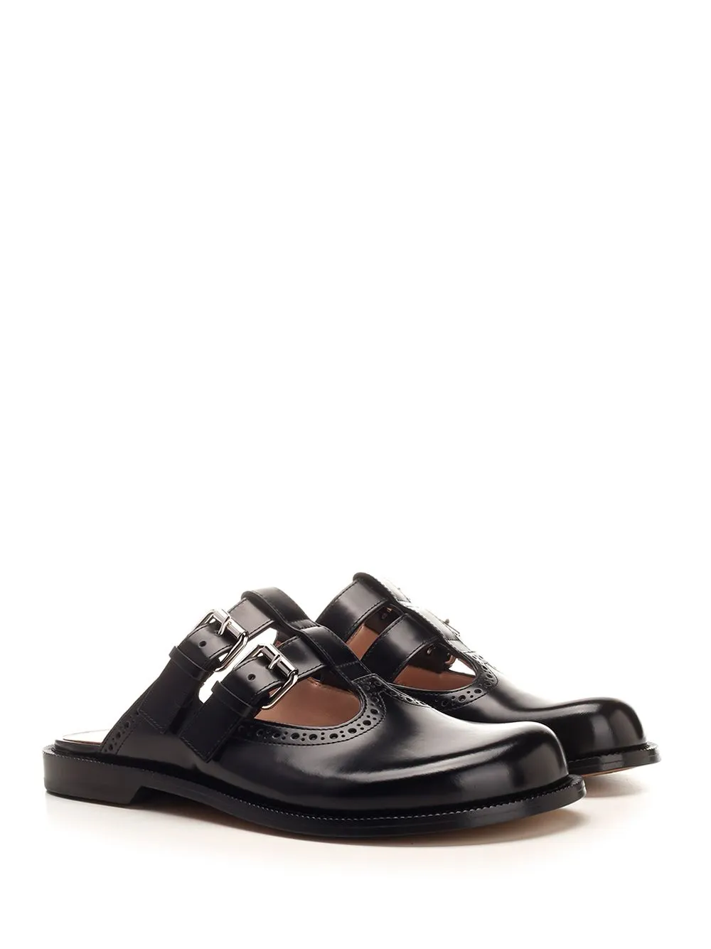Mary Jane Mules Scarpe Basse Black sold by Wanan Luxury product image thumbnail 2